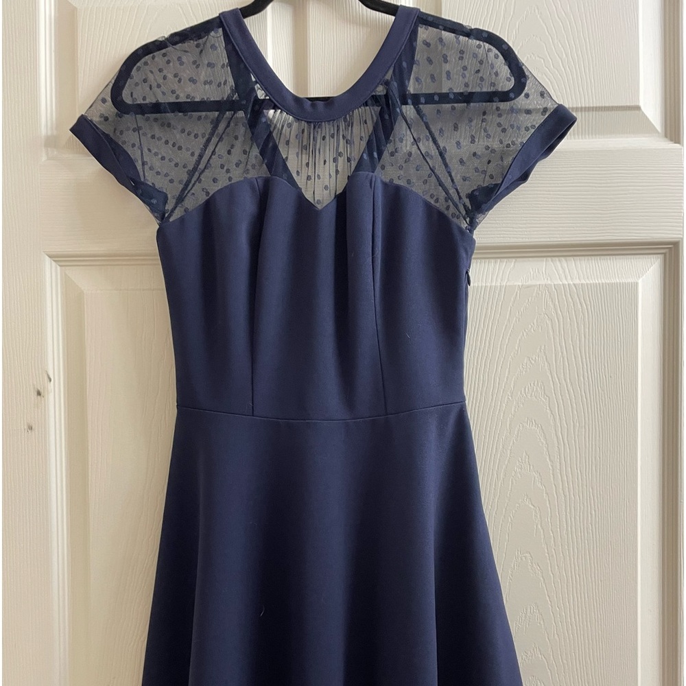 Nice dark blue dress